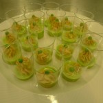 Foie gras mousse petit pois