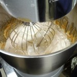 Réalisation de la meringue