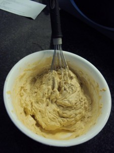 Crème prête après repos au froid