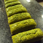 financiers sésame au wasabi