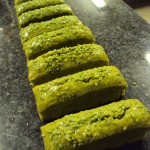 financiers sésame au wasabi