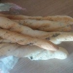 baguette olive parmesan